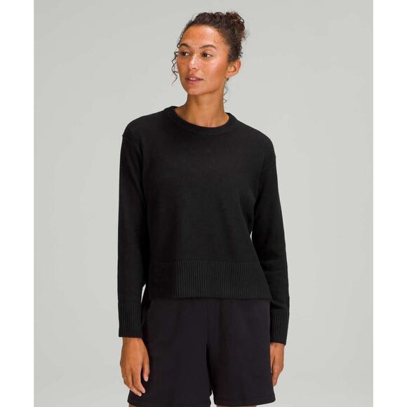 Lululemon Sweaters - Lululemon Size XS/S Cashlu Boxy Crewneck Sweater